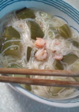 夏向き、きゅうりとエビのにゅうめん-レシピのメイン写真