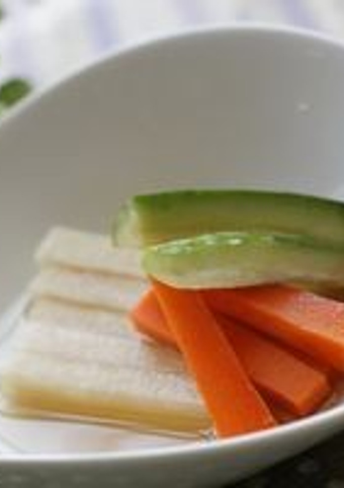 エスニック風のお漬物-レシピのメイン写真