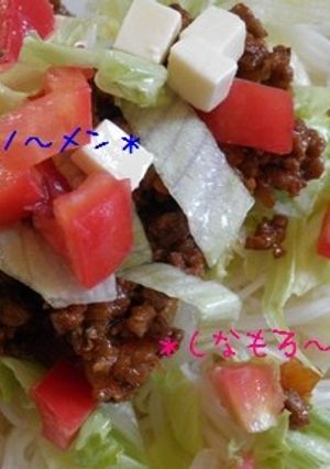 冷やして☆タコソ～メン！？-レシピのメイン写真