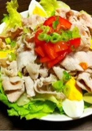 夏バテに★オシャレ豚しゃぶサラダ-レシピのメイン写真
