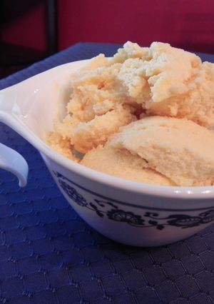 マンゴープリンなアイスクリーム♪-レシピのメイン写真