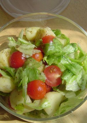 新じゃがと生野菜のレモンハーブサラダ-レシピのメイン写真