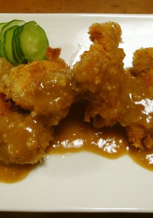 鶏フライのゴマ味噌ダレ-レシピのメイン写真