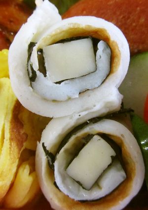 お弁当に！海苔チーちくわ-レシピのメイン写真