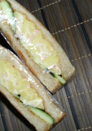 ◎ベーコンチーズポテトのサンドイッチ◎-レシピのメイン写真