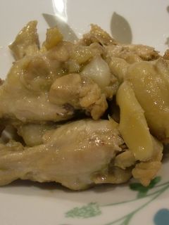 新生姜の付け汁まで使った鶏のさっぱり煮-レシピのメイン写真