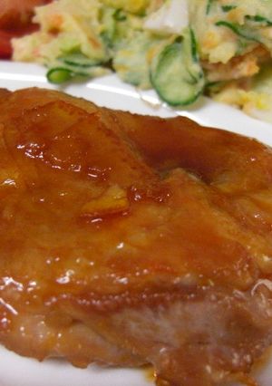 鶏肉の照り焼きマーマレード風味。ウマウマ-レシピのメイン写真
