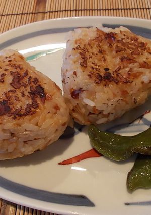 カマンベール焼きおにぎり　♪-レシピのメイン写真