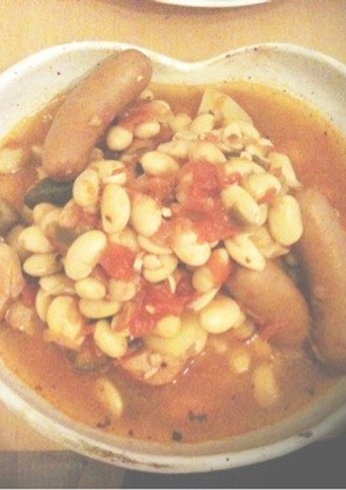 豆とソーセージのトマト煮-レシピのメイン写真
