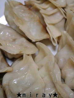 *レンコンと大葉のサッパリ餃子*-レシピのメイン写真