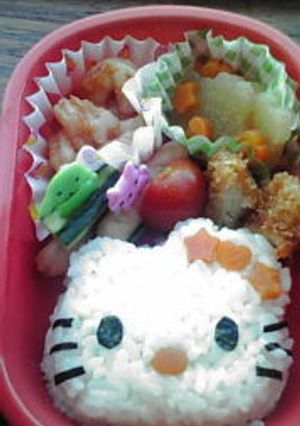 キティのお弁当（覚書です）-レシピのメイン写真