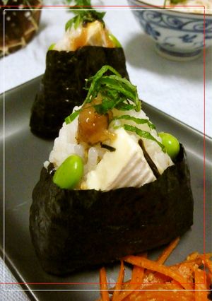 カマンベールの梅風味おにぎり-レシピのメイン写真