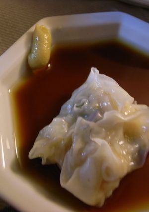 ナス入りエビ餃子-レシピのメイン写真