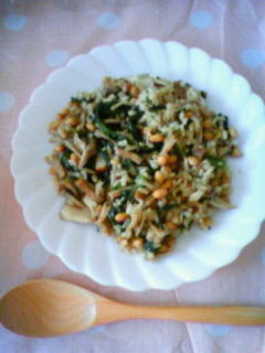 納豆炒飯-レシピのメイン写真