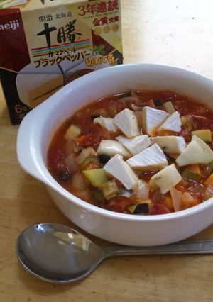 チーズがとろ～り夏野菜のカポナータ-レシピのメイン写真