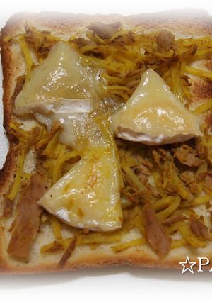 ✿ツナ ポテト　カレー風味トースト✿-レシピのメイン写真