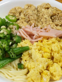豆腐でヘルシー☆そぼろ丼-レシピのメイン写真