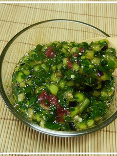 【農家のレシピ】王様の野菜モロヘイヤだれ-レシピのメイン写真