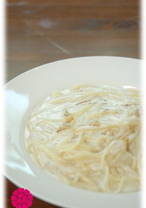 ビシソワーズ風！ジャガイモの冷製パスタ-レシピのメイン写真