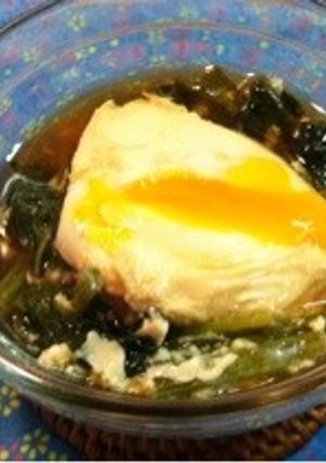 ほうれん草の☆とろ〜り♪半熟卵とじ☆-レシピのメイン写真