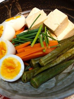 ☆夏野菜の冷やし煮物-レシピのメイン写真