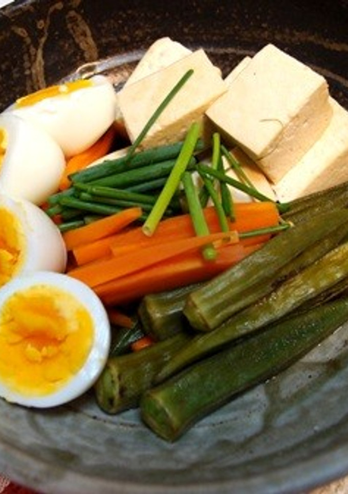 ☆夏野菜の冷やし煮物-レシピのメイン写真