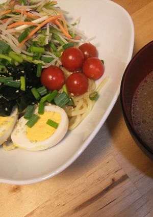 サラダつけ麺-レシピのメイン写真