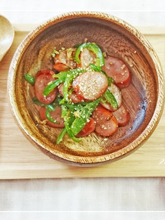 簡単お弁当おかず☆ピーマンのチーズ和え-レシピのメイン写真