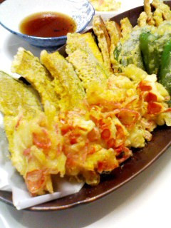 ワタも食べられるよ◎ゴーヤのワタの天ぷら-レシピのメイン写真