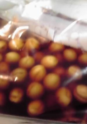 青小梅の醤油漬け♪-レシピのメイン写真