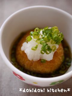 揚げだしライスコロッケ-レシピのメイン写真