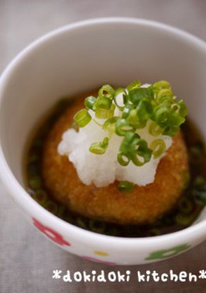 揚げだしライスコロッケ-レシピのメイン写真