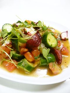 タコと夏野菜のマリネ-レシピのメイン写真