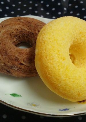 簡単♪ノンオイル♪もちもち豆腐ドーナツ-レシピのメイン写真