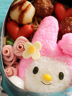 簡単☆マイメロのキャラ弁(マイメロディ)-レシピのメイン写真