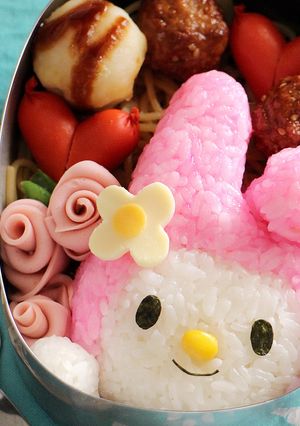 簡単☆マイメロのキャラ弁(マイメロディ)-レシピのメイン写真