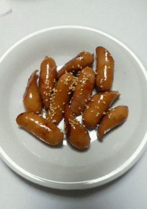 お弁当にも♪ウインナーのめんつゆ炒め-レシピのメイン写真