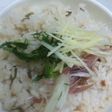 梅干しと塩こぶの炊き込みご飯