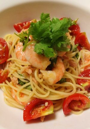 【絶品☆失敗なし】タイ風冷製パスタ♪-レシピのメイン写真