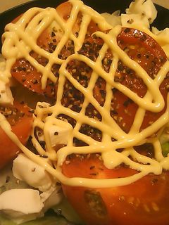 トマトと玉葱の昆布茶チーズマヨサラダ-レシピのメイン写真
