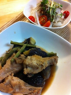 ナスと手羽元のさっぱり煮込み-レシピのメイン写真