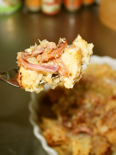 お米パンのイカ塩辛焼き-レシピのメイン写真