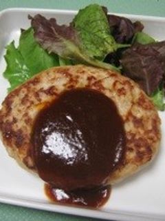 パン粉たっぷり ハンバーグ-レシピのメイン写真