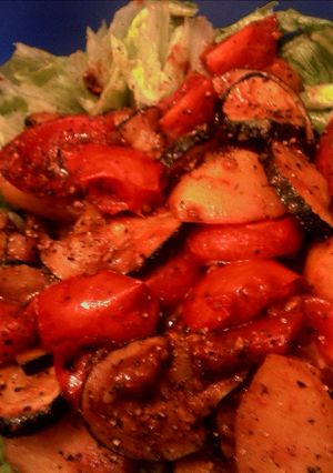 炒め野菜のサラダ～カレー風味～-レシピのメイン写真