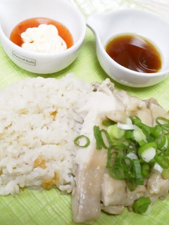 炊飯器DEカオマンガイ 鶏肉-レシピのメイン写真