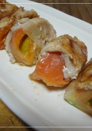 肉巻きトマト-レシピのメイン写真