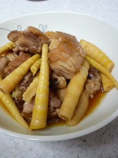 鶏もも肉と細竹のこってり煮-レシピのメイン写真