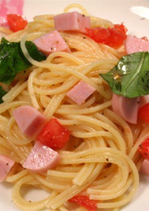 ソーセージとトマトの冷製パスタ-レシピのメイン写真