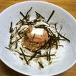 うどん DE 納豆めんたいパスタ風