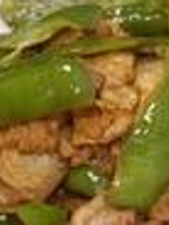 青辣椒と豚肉の炒め物☆中国家庭料理-レシピのメイン写真